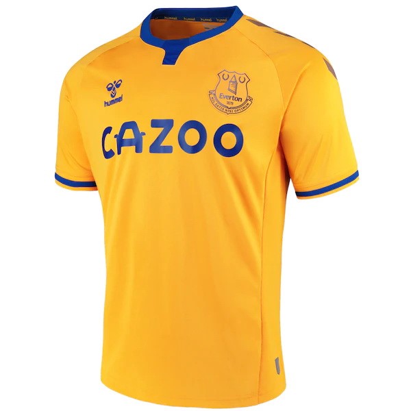Tailandia Camiseta Everton 2ª Kit 2020 2021 Amarillo